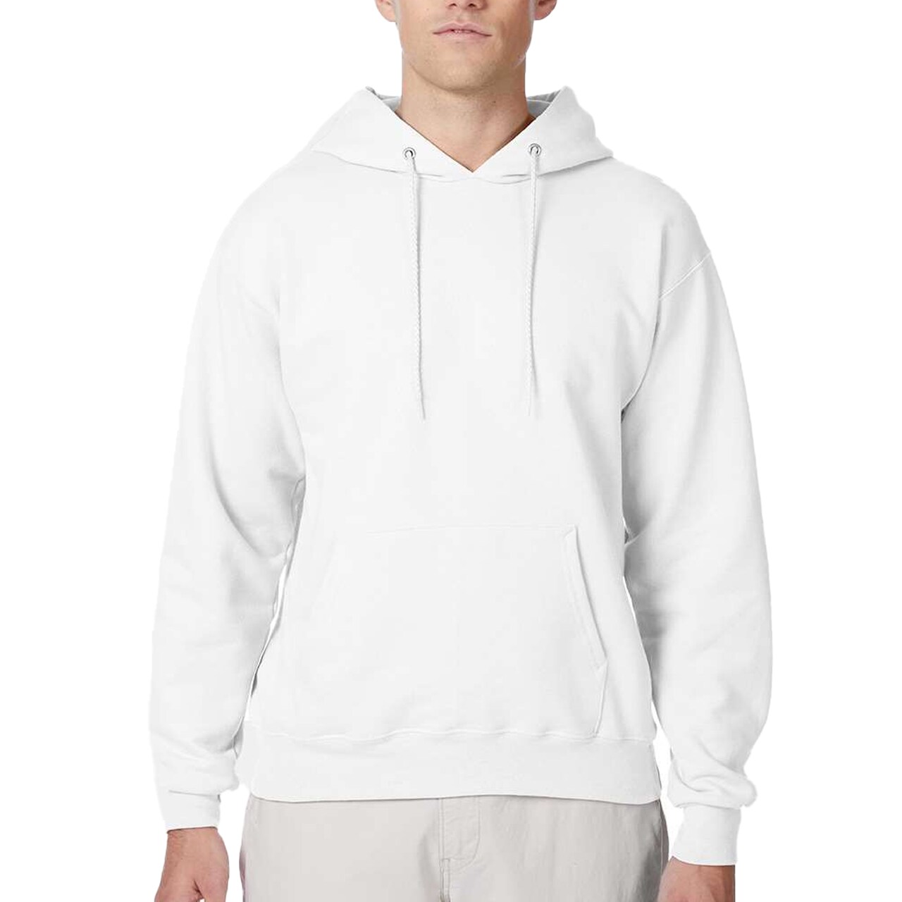 Hanes Ultimate Cotton Hoodie, Blank Heavyweight Sweatshirt for Cricut, Embroidery